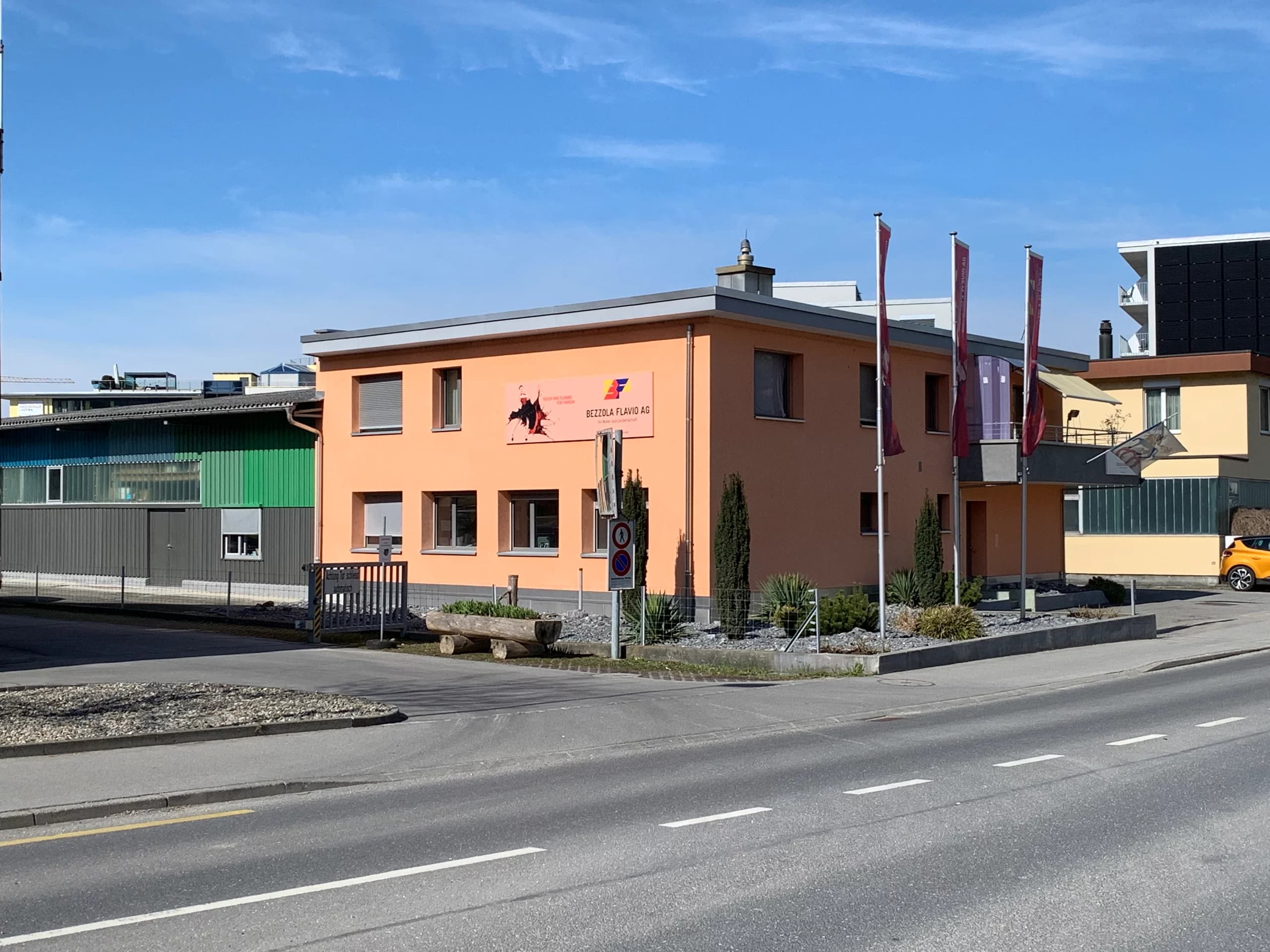 Firmensitz der Bezzola Flavio AG in Horw